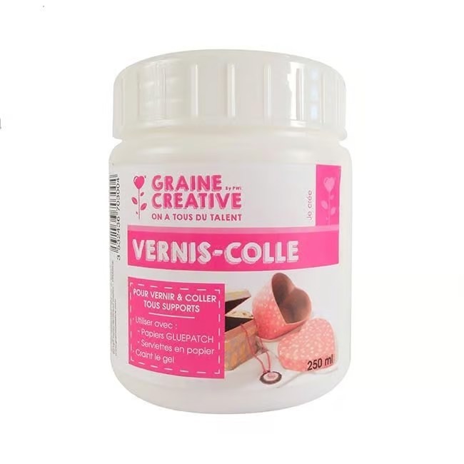 Vernis-colle brillant 250 ml