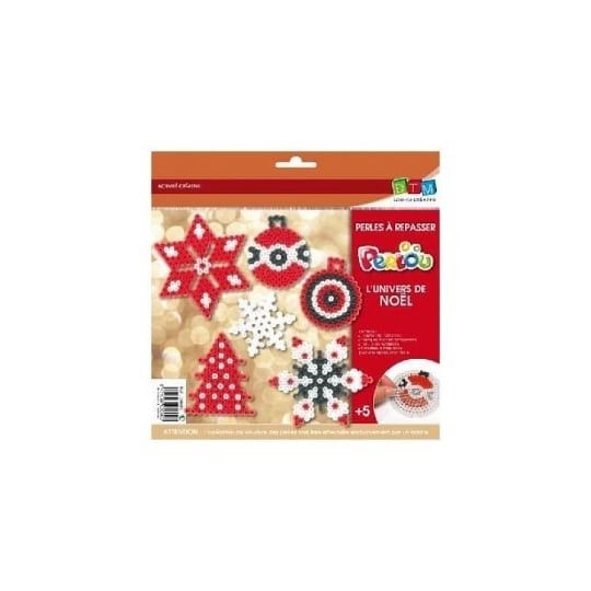 Kit de perles à repasser Perlou Noël - 1000 perles
