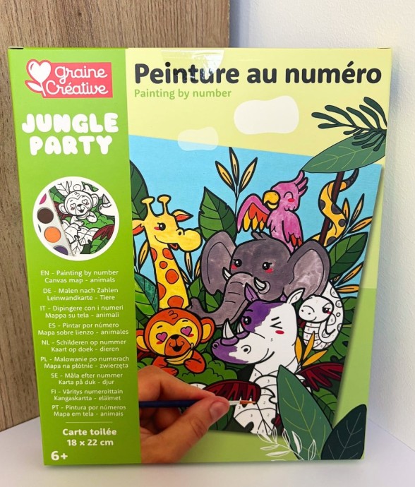 Kit peinture par numéros...