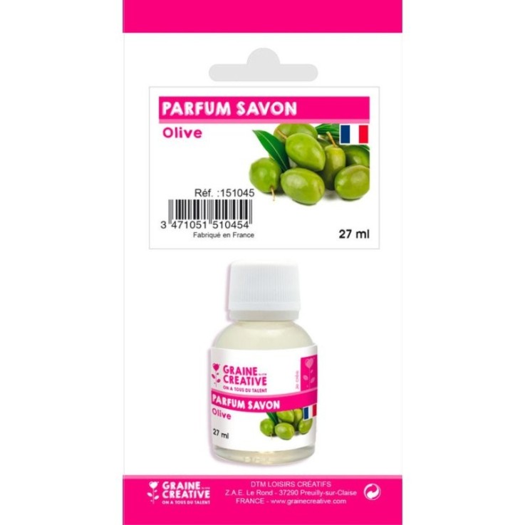 Parfum pour savon à l'olive