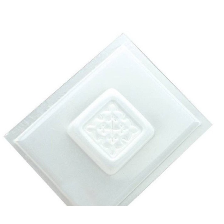 Moule à savon Mini Motif baroque - 4,5 x 4,5 x 1 cm