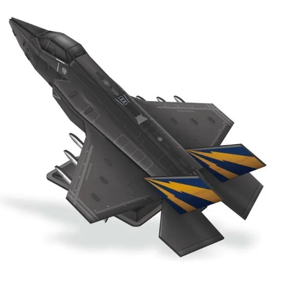 Maquette 3D d'avion F35 - 25,5 x 17 x 13 cm