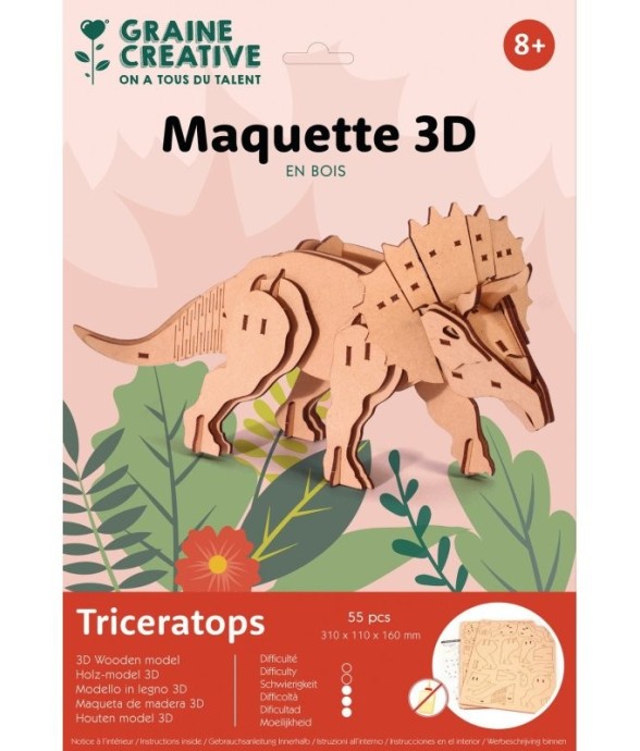 Maquette 3D en bois...