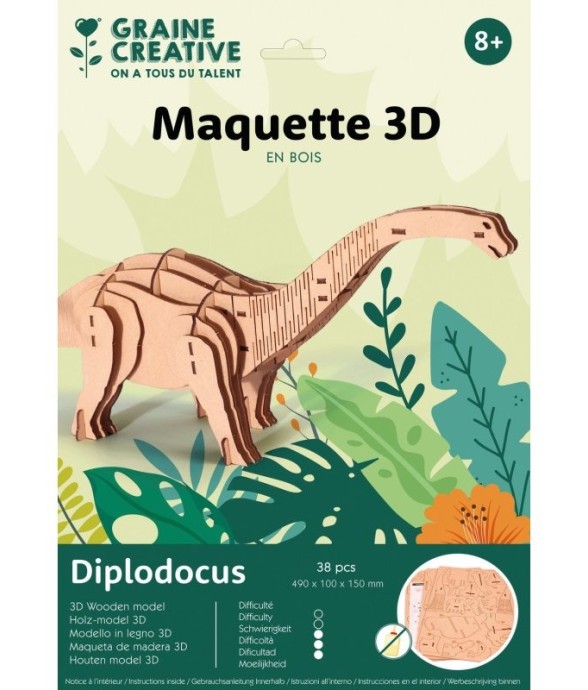 Maquette 3D en bois...