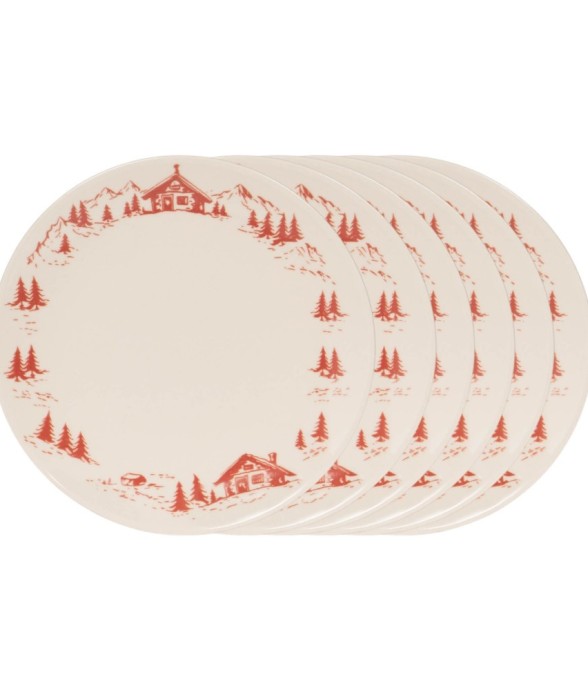 Assiette plate Alpages...