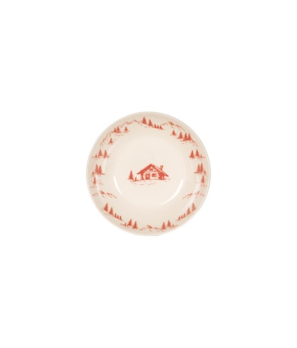 Coupelle Alpages rouge 17cm...