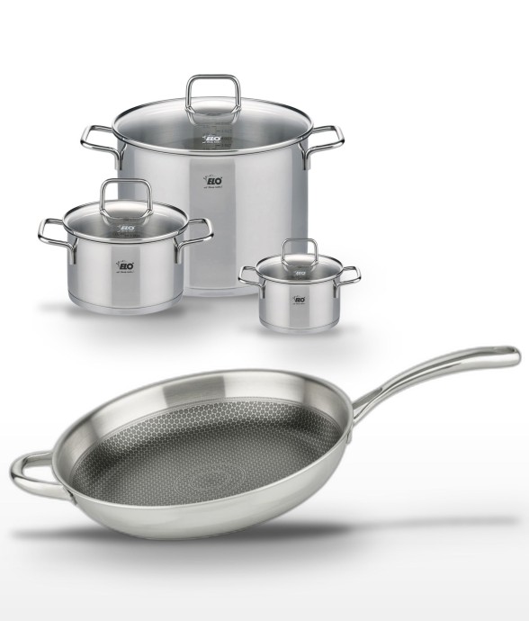 Batterie de cuisine Relief...