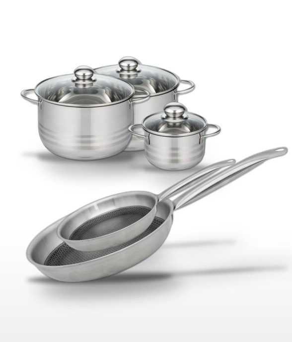 Batterie de cuisine Relief...