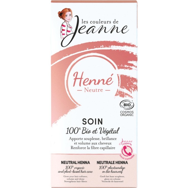 Soin 100% bio & vegetal - Henné neutre