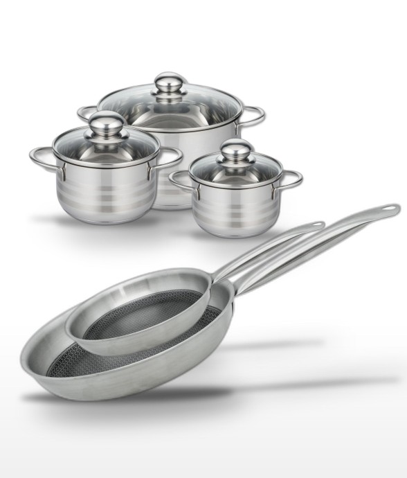 Batterie de cuisine Relief...