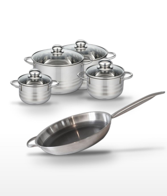 Batterie de cuisine Relief...