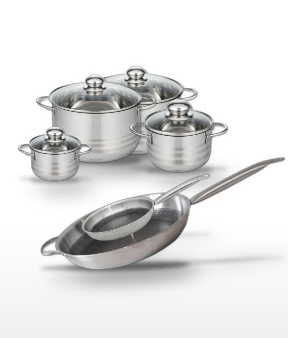 Batterie de cuisine Relief...