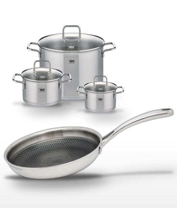 Batterie de cuisine Relief...