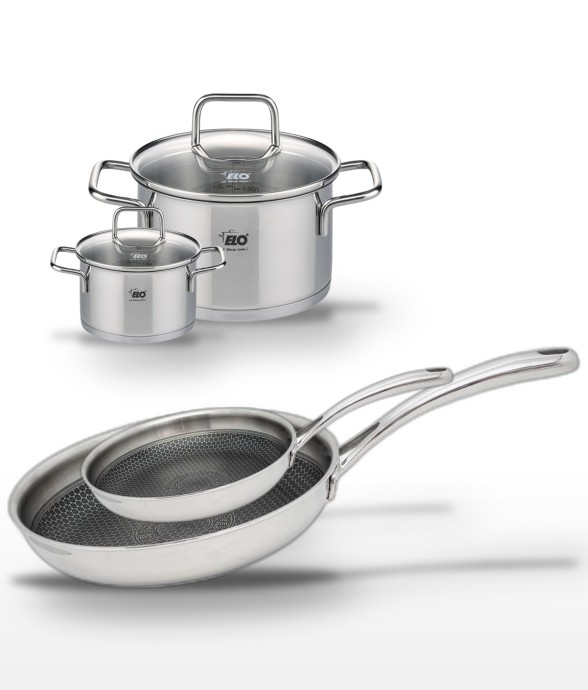 Batterie de cuisine Relief...