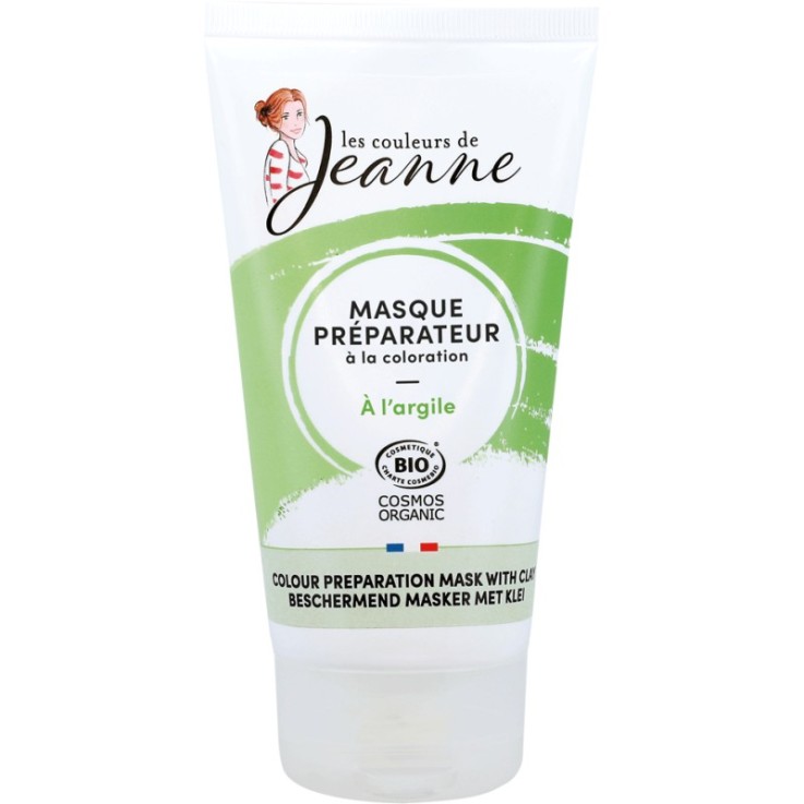 Masque préparateur à l'argile Bio (150g)