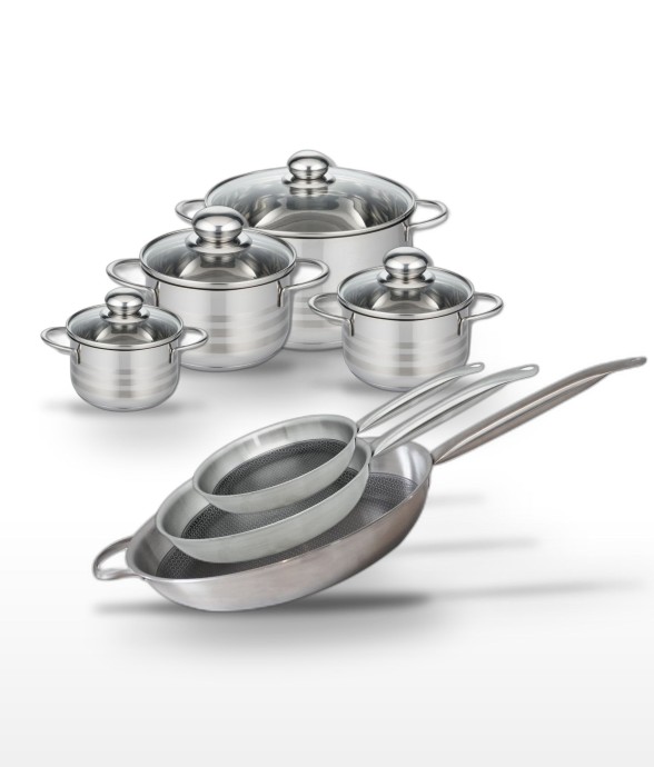 Batterie de cuisine Relief...