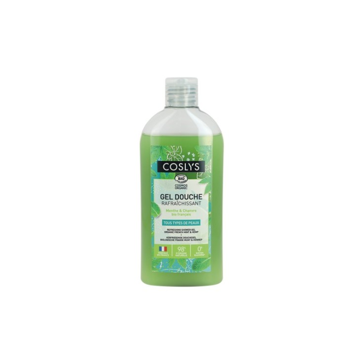 Gel douche rafraîchissant Menthe-chanvre Bio (250ml)