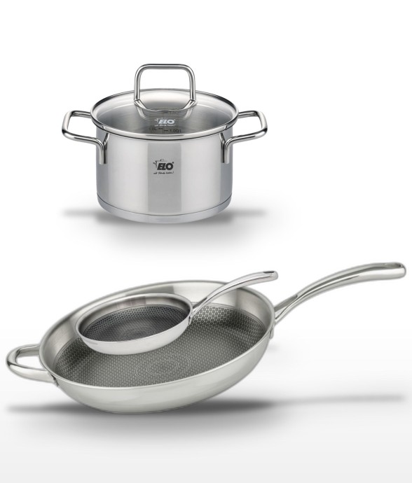 Batterie de cuisine Relief...