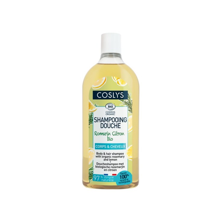 Shampooing douche Romarin-citron Bio (750ml)