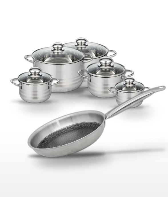 Batterie de cuisine Relief...