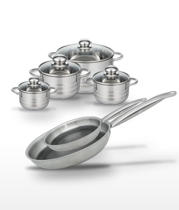 Batterie de cuisine Relief...