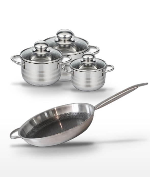 Batterie de cuisine Relief...
