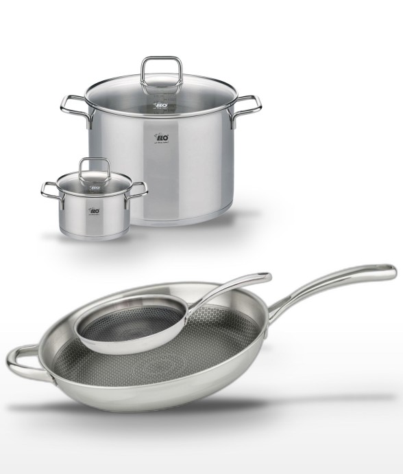 Batterie de cuisine Relief...