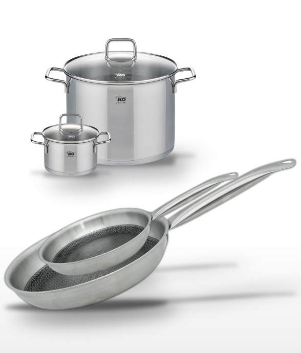 Batterie de cuisine Relief...
