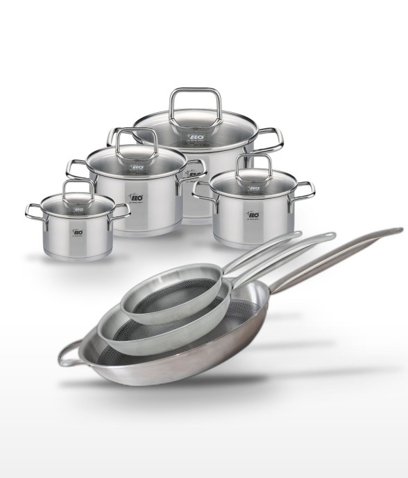 Batterie de cuisine Relief...