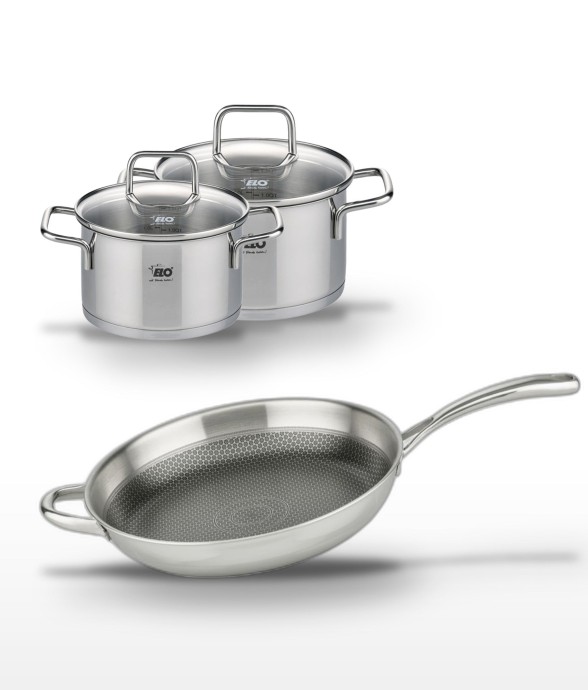 Batterie de cuisine Relief...