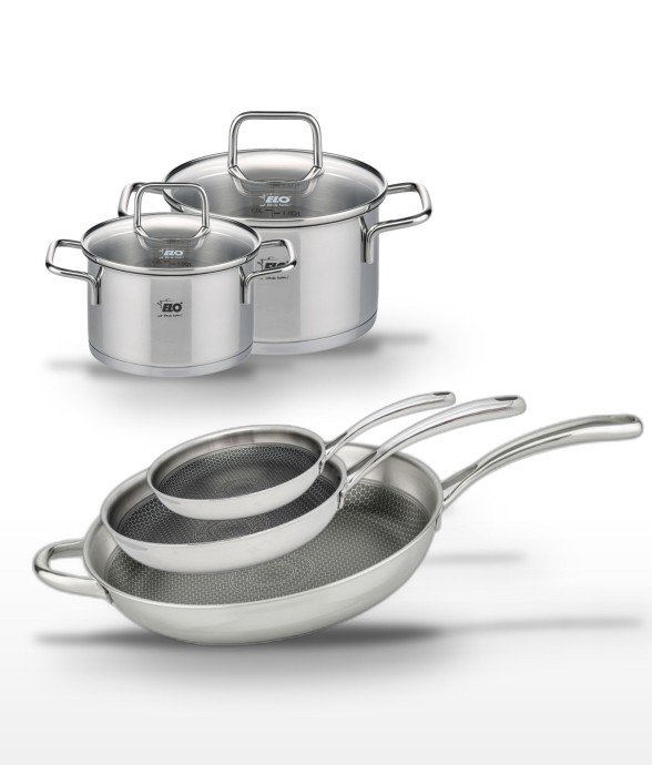 Batterie de cuisine Relief...