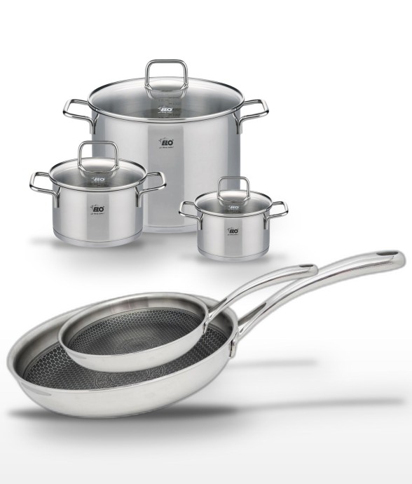 Batterie de cuisine Relief...