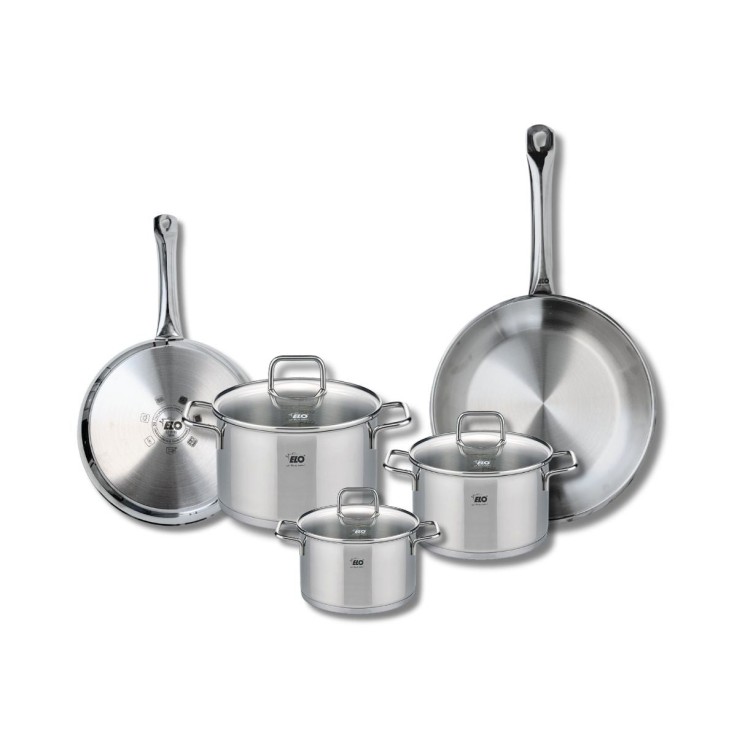 Batterie de cuisine Profi Citrin en inox - 14 à 28 cm