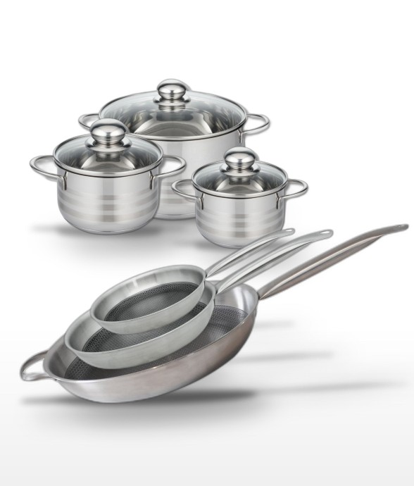Batterie de cuisine Relief...