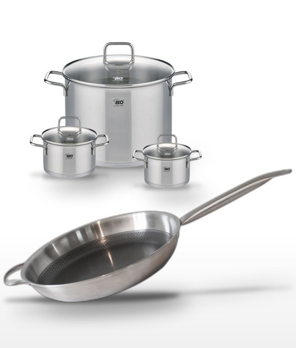 Batterie de cuisine Relief...
