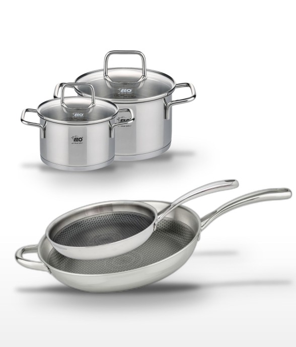Batterie de cuisine Relief...