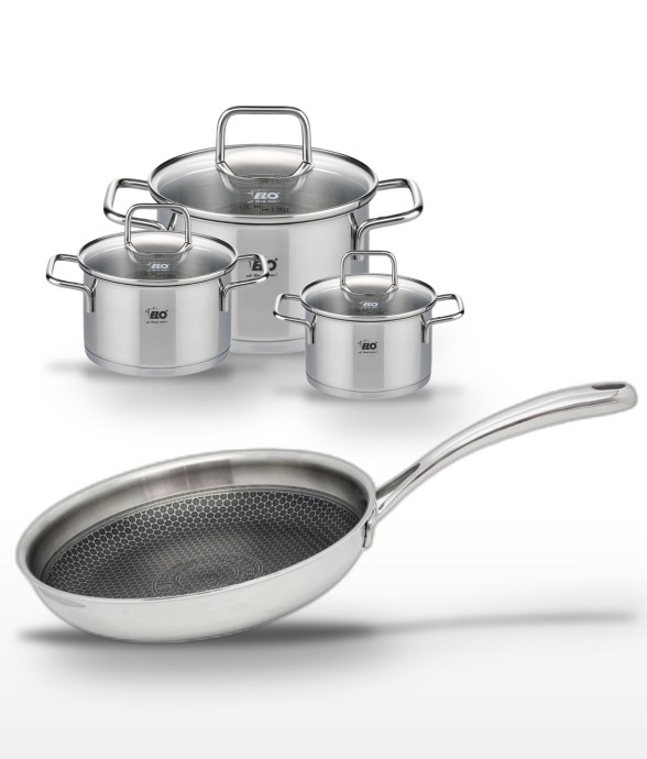 Batterie de cuisine Relief...