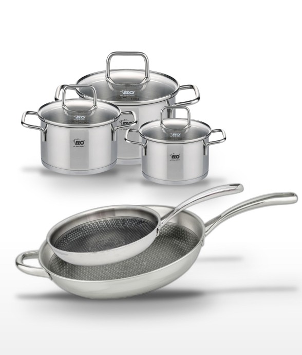 Batterie de cuisine Relief...