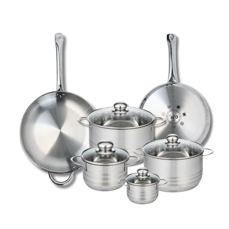 Batterie de cuisine Profi Brillant en inox - 12 à 32 cm