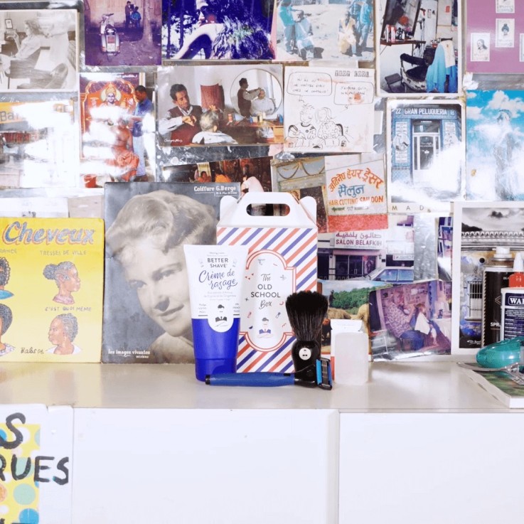 Coffret rasage The old school box