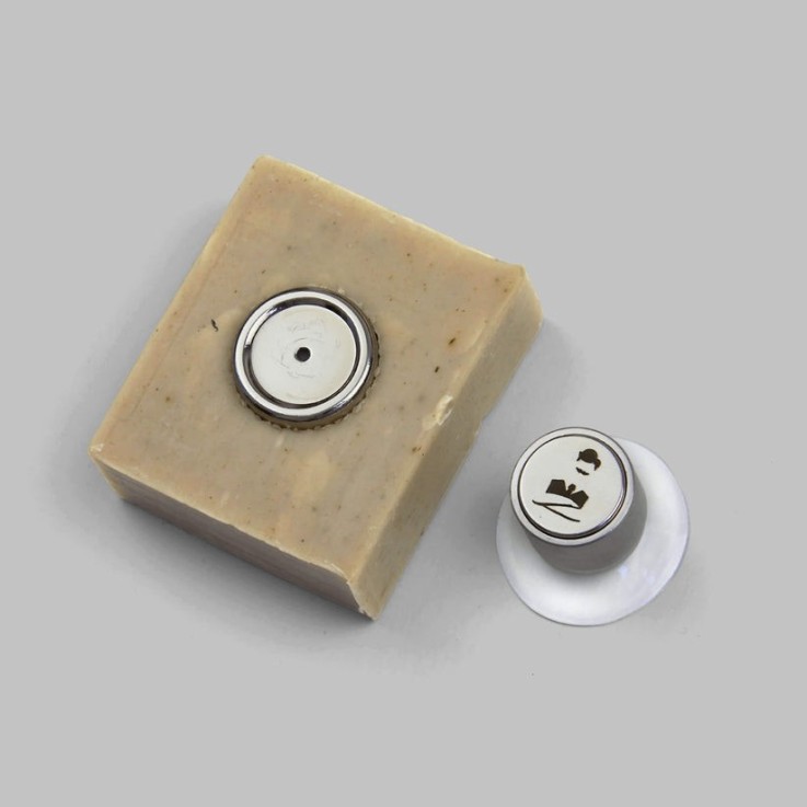 Porte savon aimanté avec ventouse Soap magnet