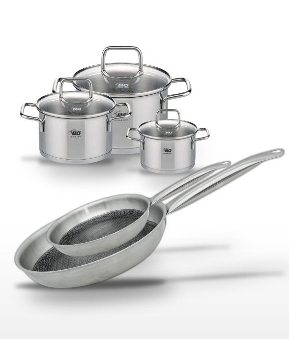 Batterie de cuisine Relief...