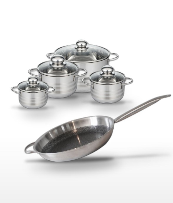 Batterie de cuisine Relief...
