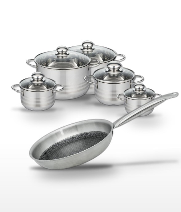 Batterie de cuisine Relief...