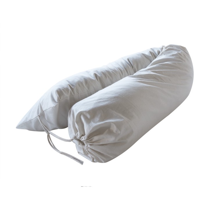 Coussin d'allaitement en laine bio