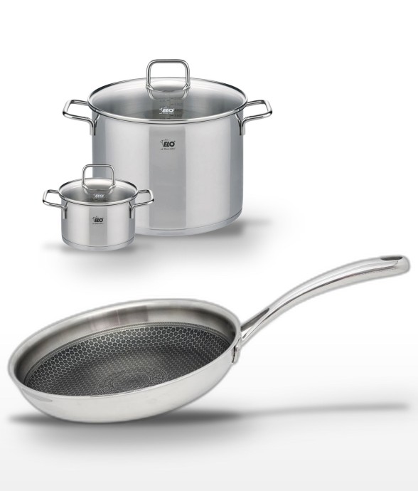 Batterie de cuisine Relief...