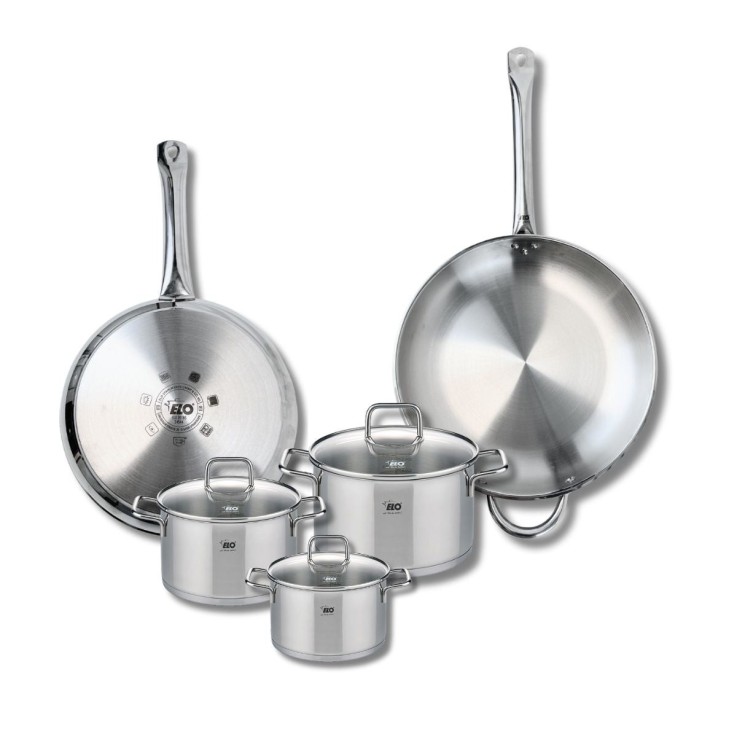 Batterie de cuisine Profi Citrin en inox - 14 à 32 cm