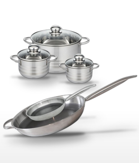 Batterie de cuisine Relief...
