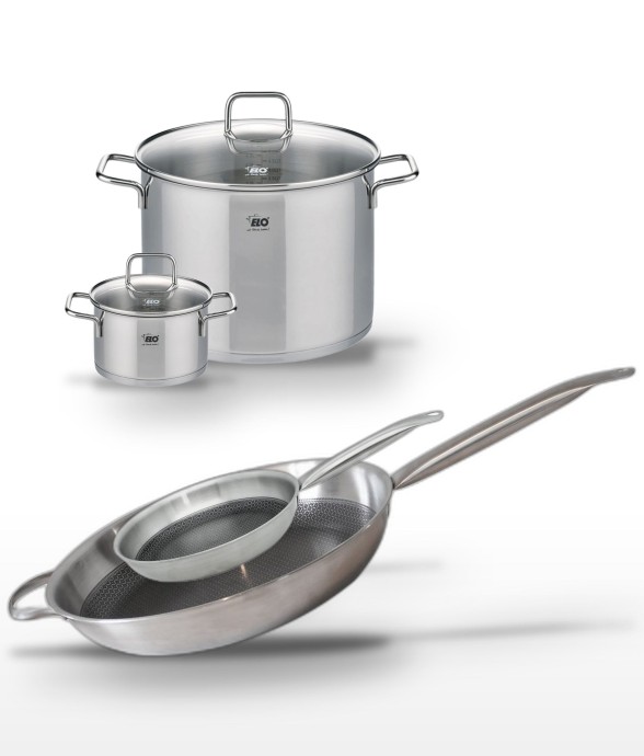 Batterie de cuisine Relief...