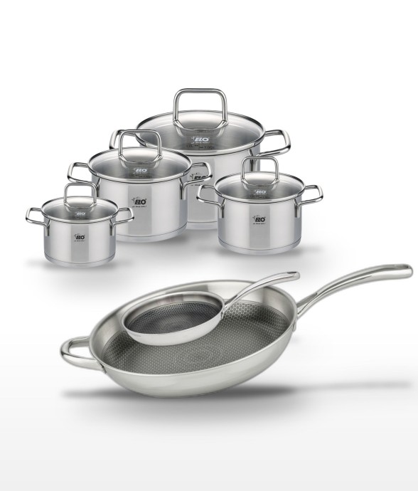 Batterie de cuisine Relief...